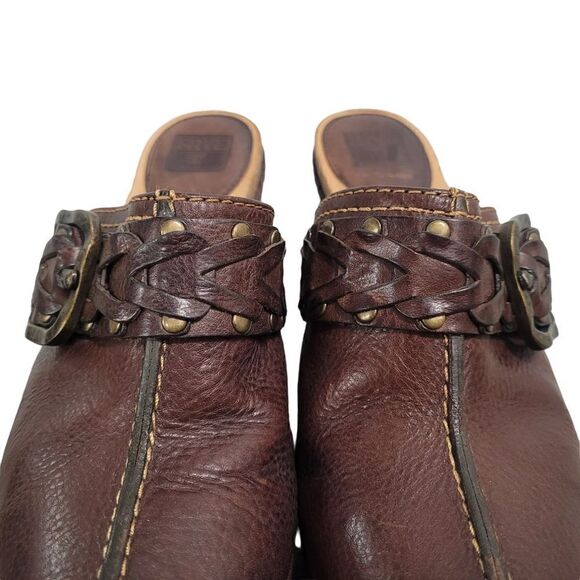 Frye Women's Candice Woven Clog sz 8 - Picture 15 of 15